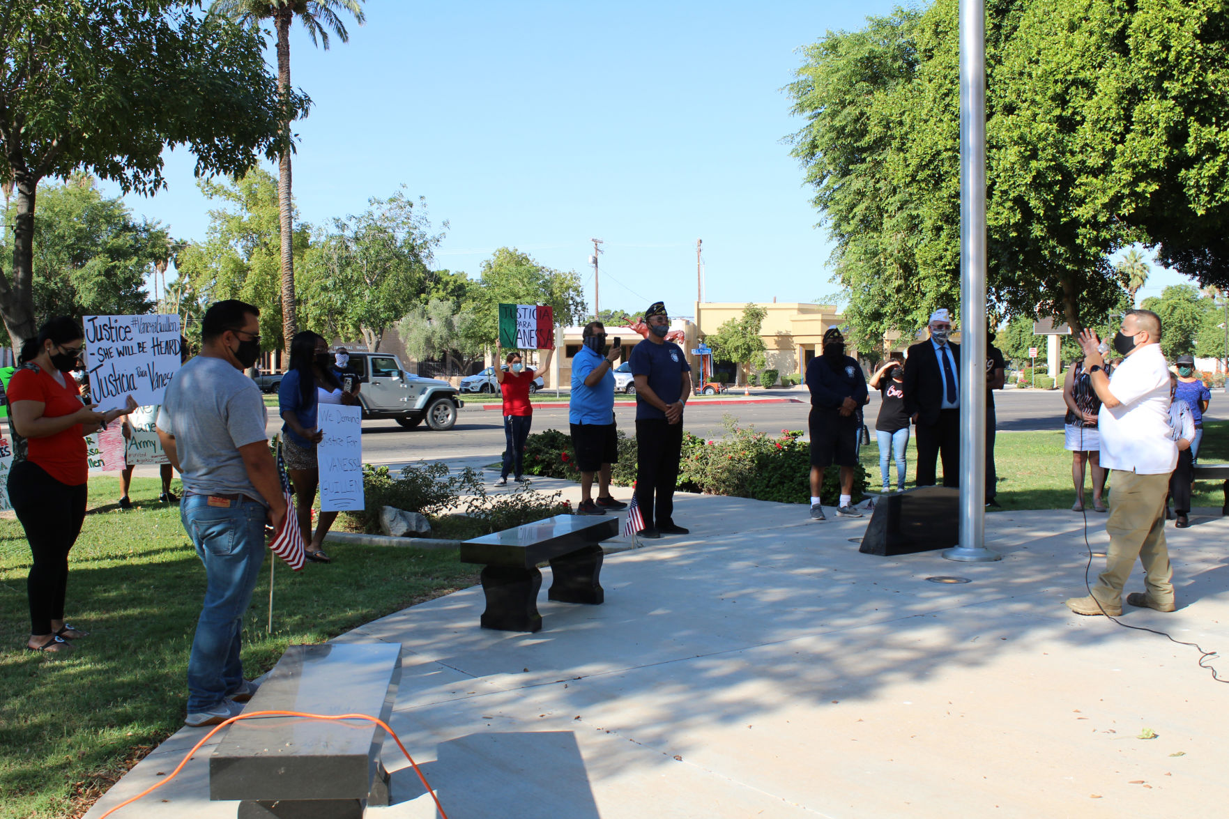 Vanessa Guillen rally